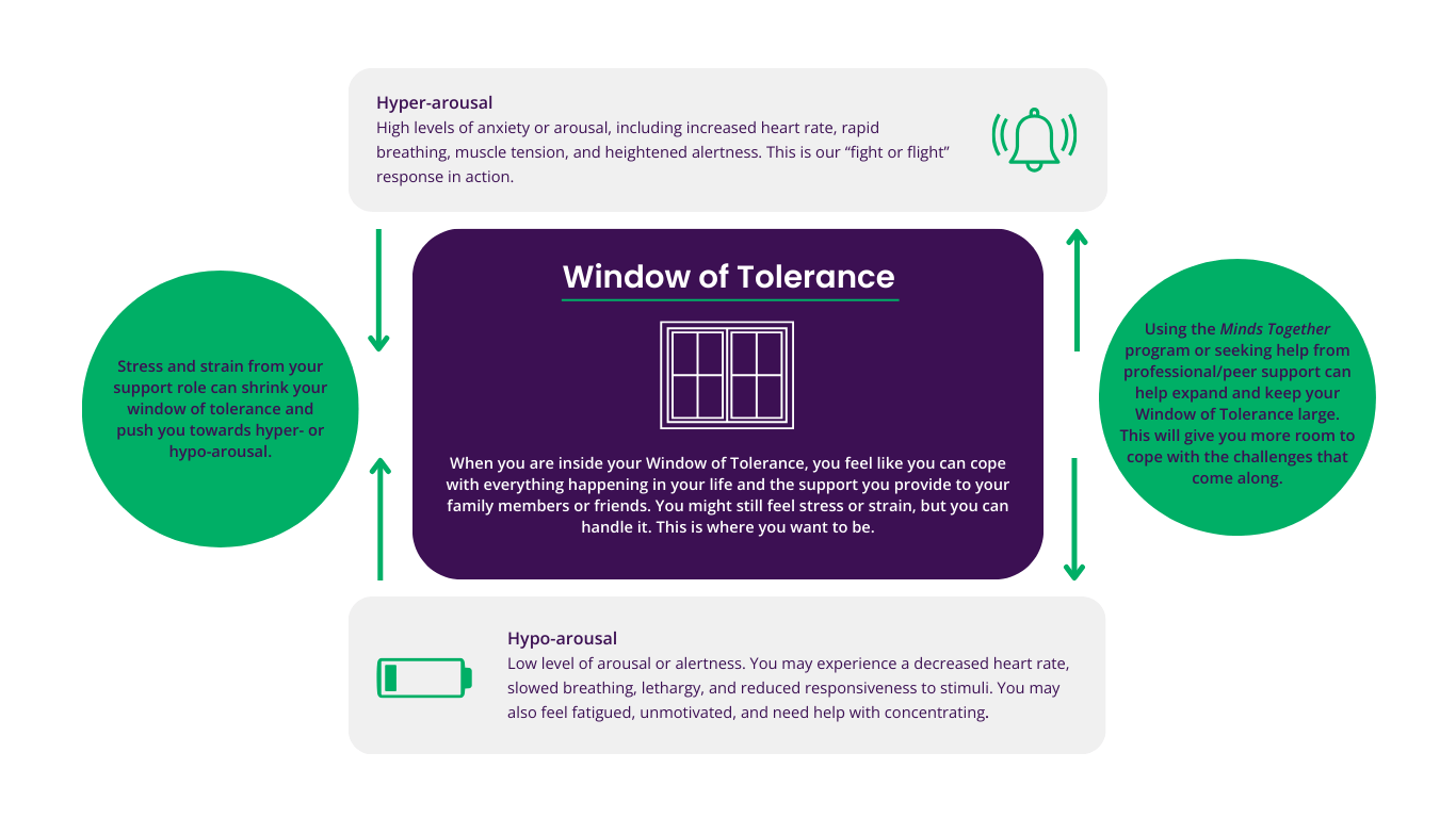 Window of Tolerance graphic
